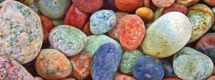 bunte Steine