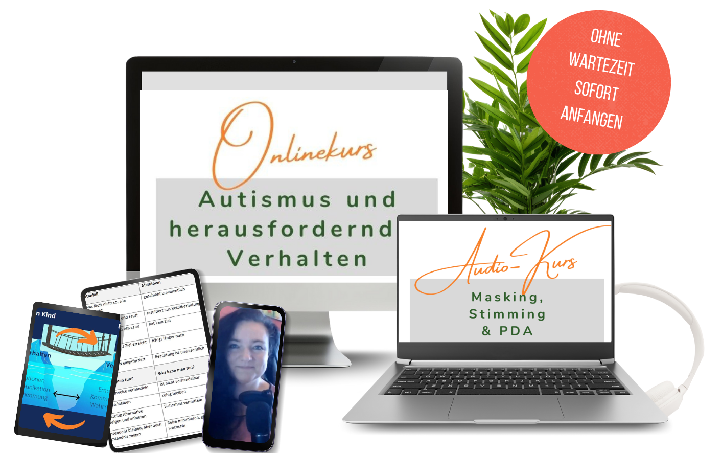 Ad LP Verhalten Mockup Kurse